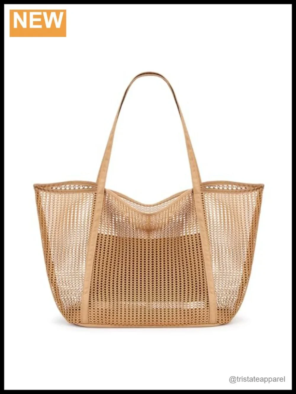 Upgrade Beach Mesh Tote Bag 27L Large Shoulder Nylon Hobo Foldable Picnic